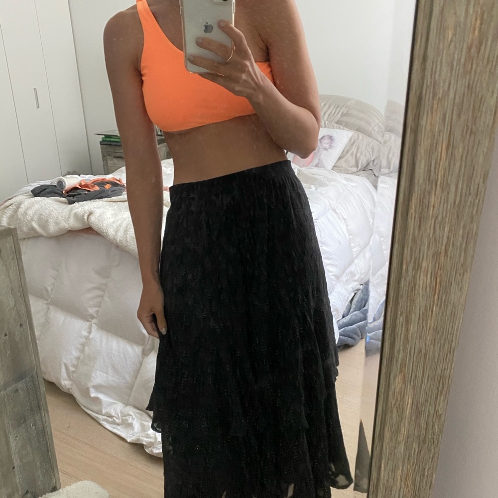 Rebecca Taylor midi skirt - boho chic